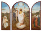 nahlad Ikona Voskresenie Christovo XB 18x24cm drevená trojitá
