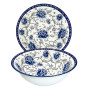 nahlad Porcelánová miska „Velké modré květy“ 22×6,2 cm 980 ml