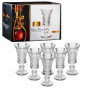 nahlad Súprava pohárikov „Ľadová hviezda“ 6 ks, 35 ml, Glass Ware