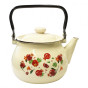 nahlad Smaltovaná konvice bežová 2,5L granátové jablko